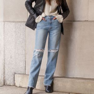 Reformation Zoe Loose Fit Jeans Size 25 